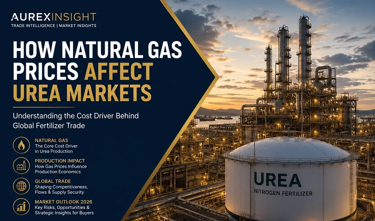 How Natural Gas Prices Affect Urea Markets: Understanding the Cost Driver Behind Global Fertilizer Trade