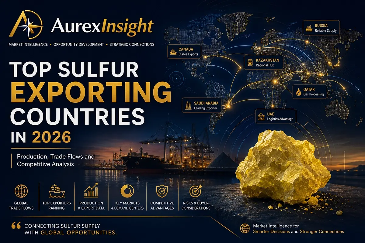 Top Sulfur Exporting Countries in 2026: Production, Trade Flows and Competitive Analysis