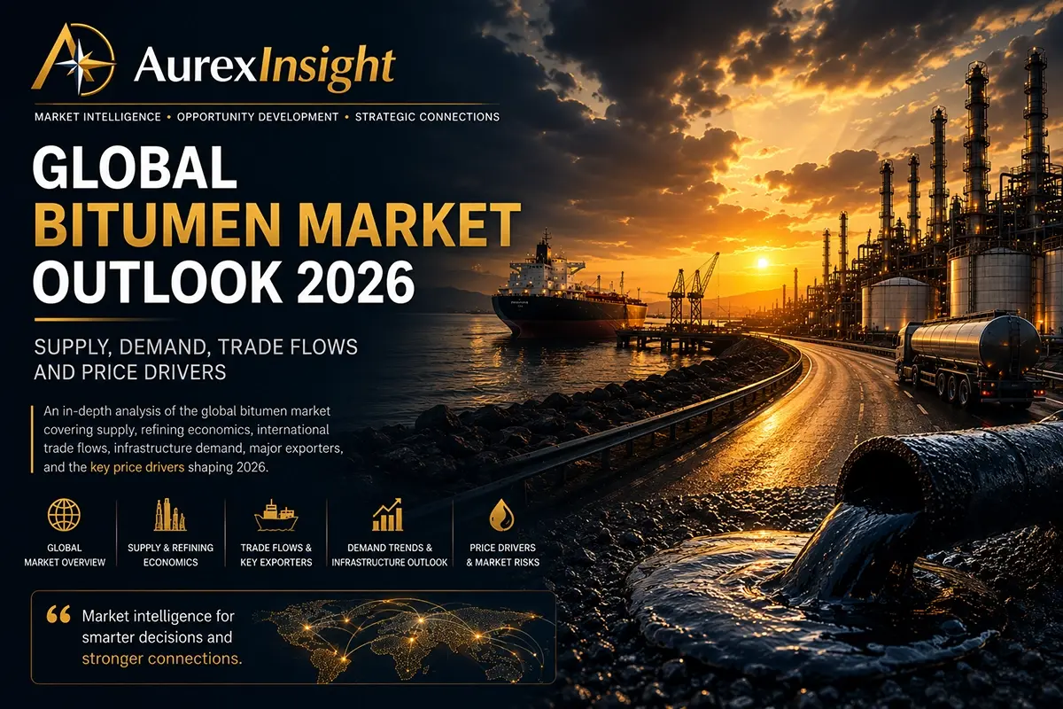 Global Bitumen Market Outlook 2026: Supply, Demand, Trade Flows and Price Drivers