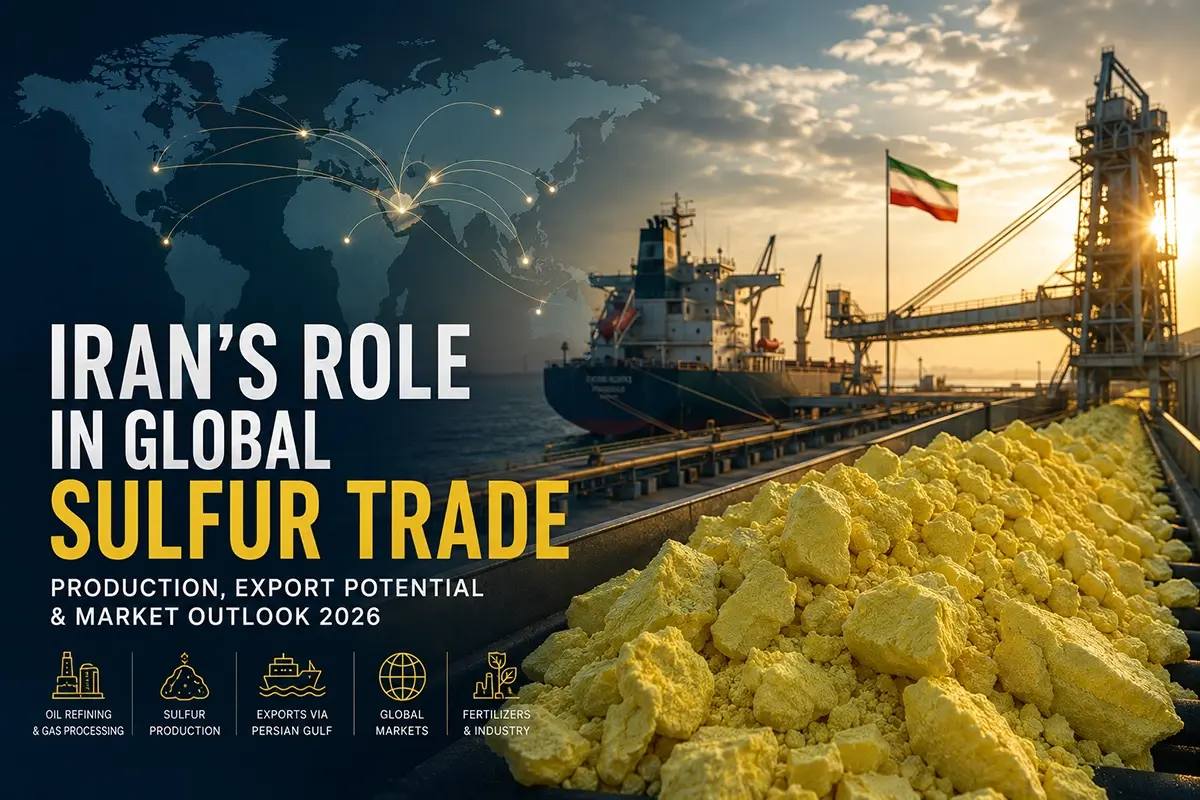 Iran's Role in Global Sulfur Trade: Production, Export Potential and Market Outlook 2026