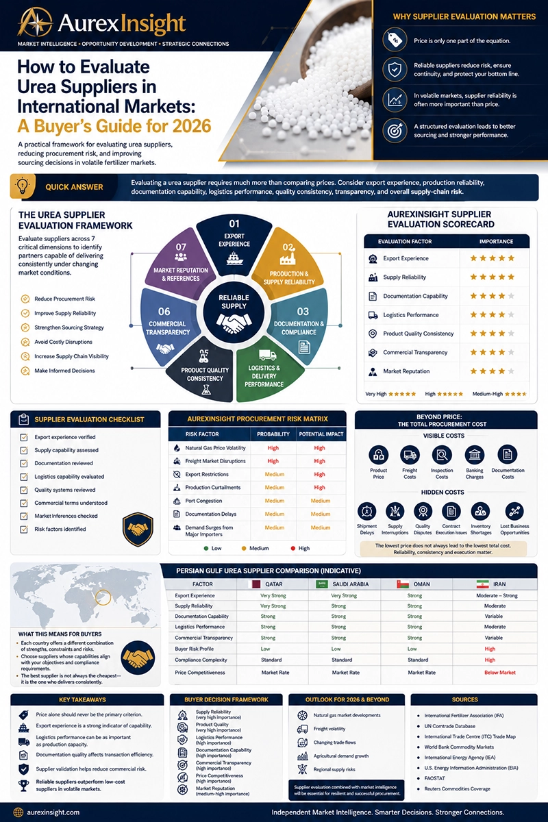 How to Evaluate Urea Suppliers in International Markets